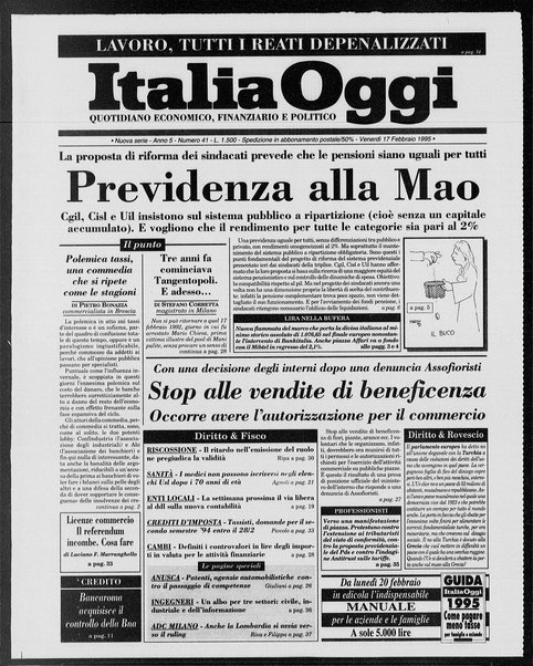 Italia oggi : quotidiano di economia finanza e politica